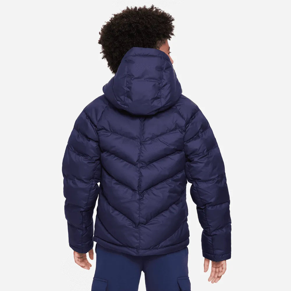 Nike 2023-24 PSG Youth Synthetic-Fill Jacket (Model - Back)