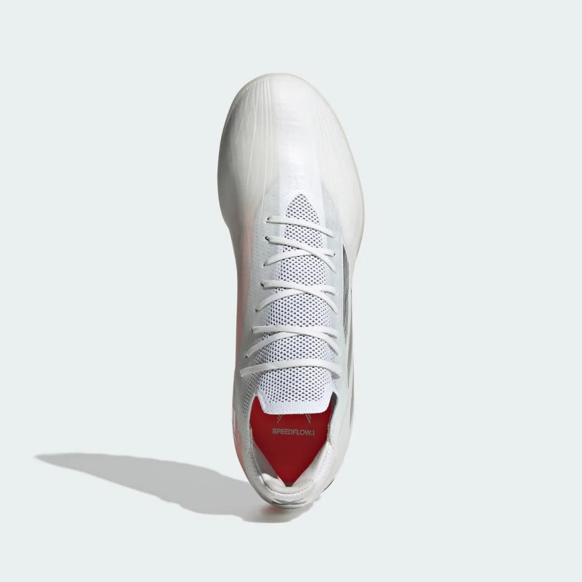 Adidas X Speedflow .1 TF - White-Iron Metallic (Top)