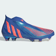 adidas Predator Edge + FG - Hi Res Blue-Turbo (Side 1)