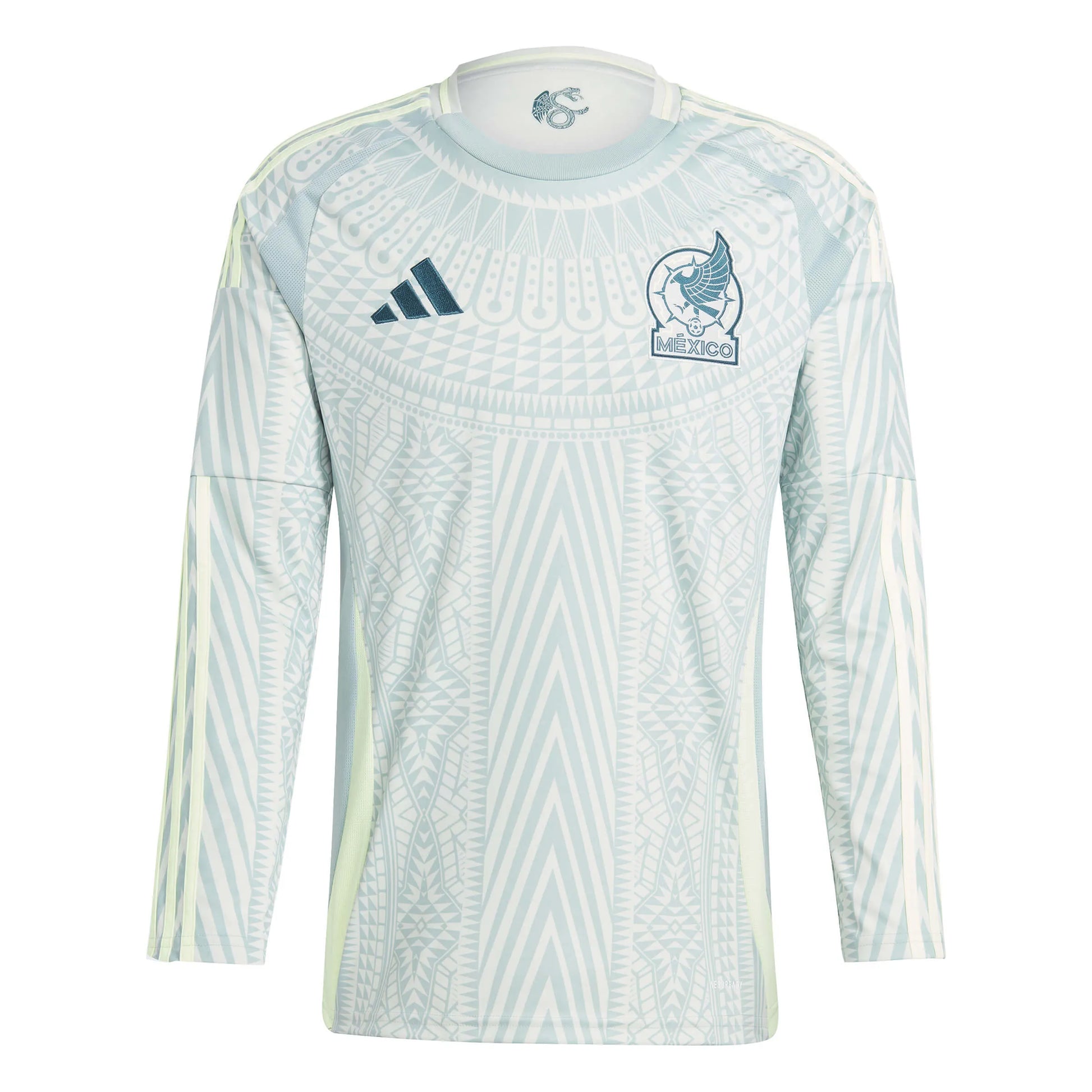 adidas 2024-25 Mexico Men's Stadium Away Long-Sleeve Jersey (Front)
