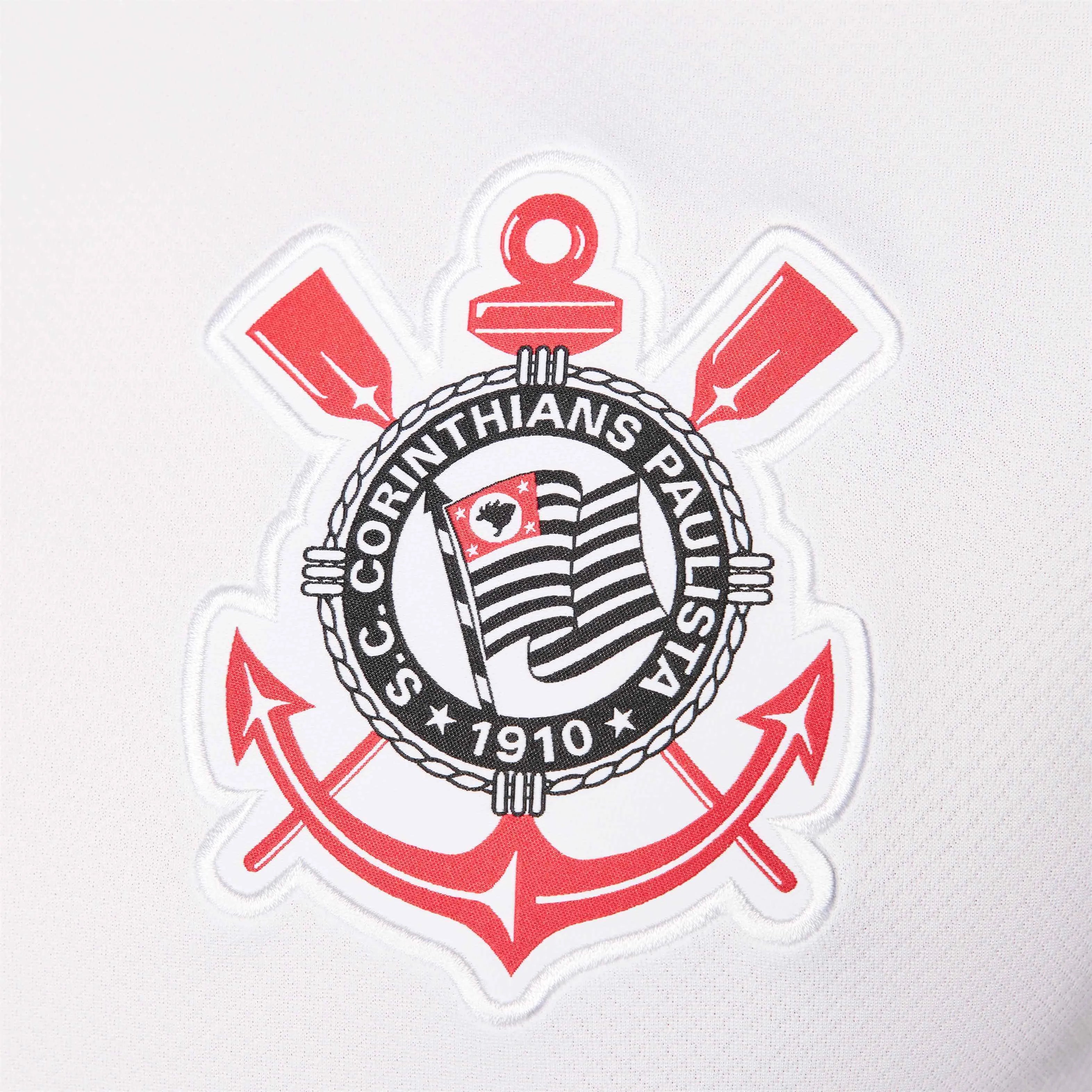 Nike 2024-25 Corinthians Men's Stadium Home Jersey (Detail 2)