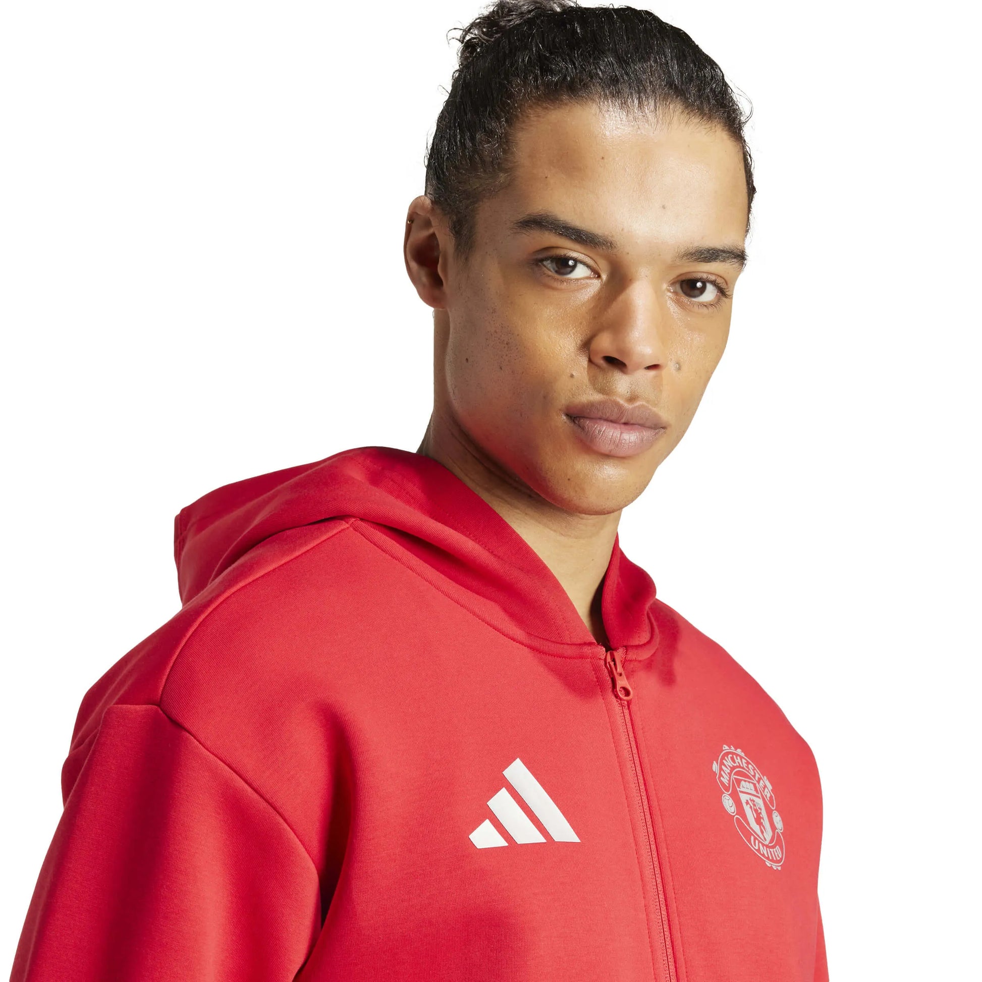 adidas 2024-25 Manchester United Men's Anthem Jacket (Detail 1)