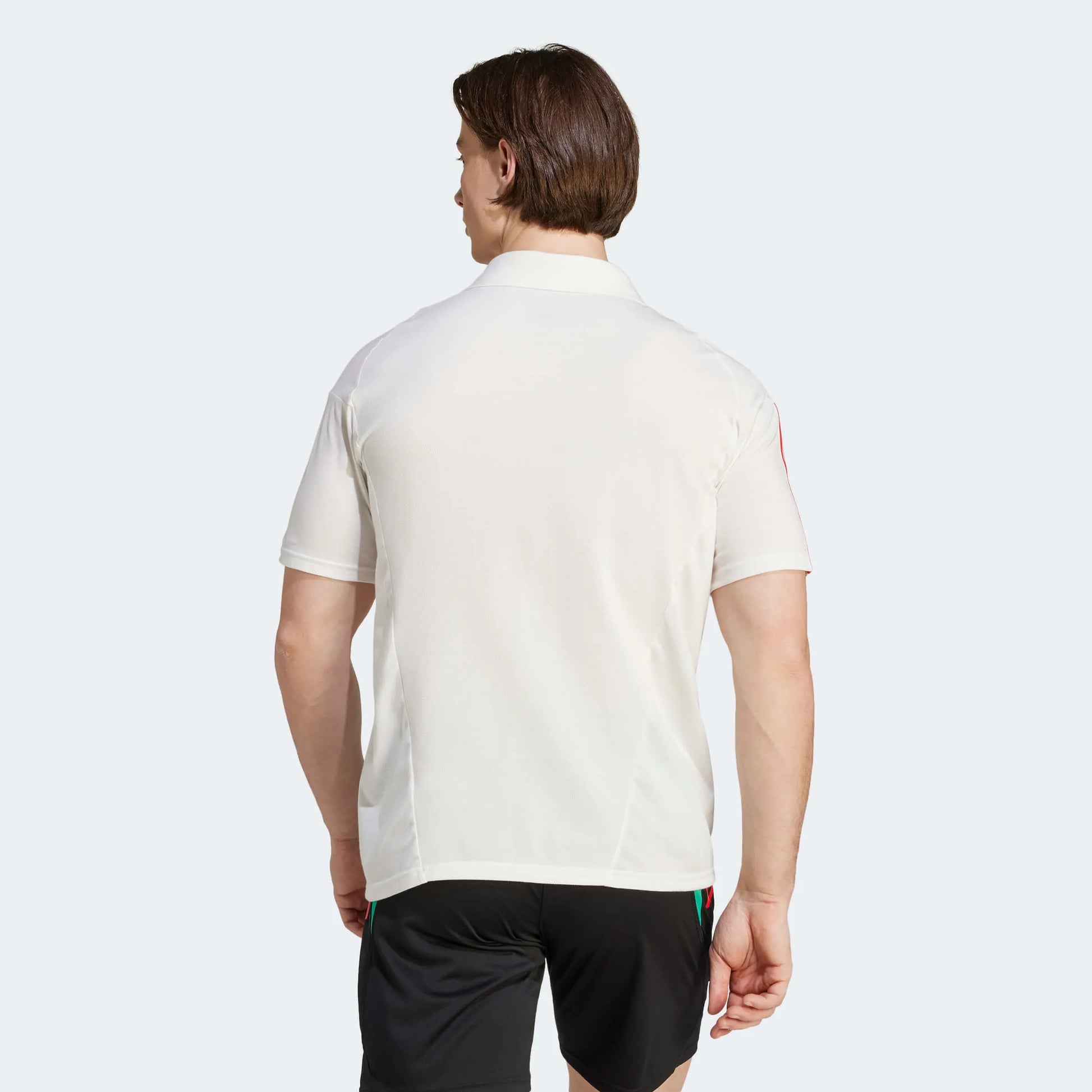 adidas 2023-24 Manchester United Men's Tiro 23 Polo Shirt (Model - Back)