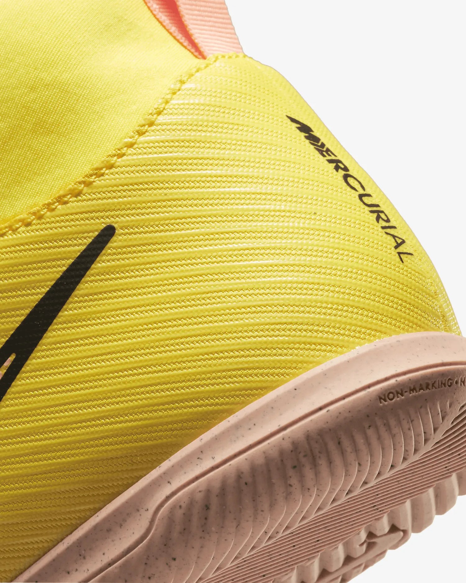 Nike JR Superfly 9 Club Indoor Yellow-Sunset Glow (Detail 2)