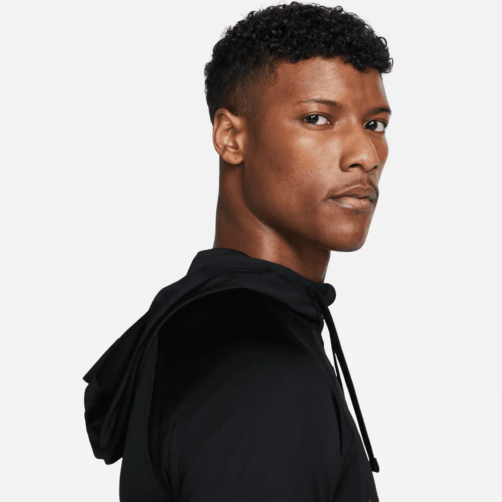 Nike 2022-23 Tottenham Strike Hooded Track Jacket - Black-Volt (Detail 2)