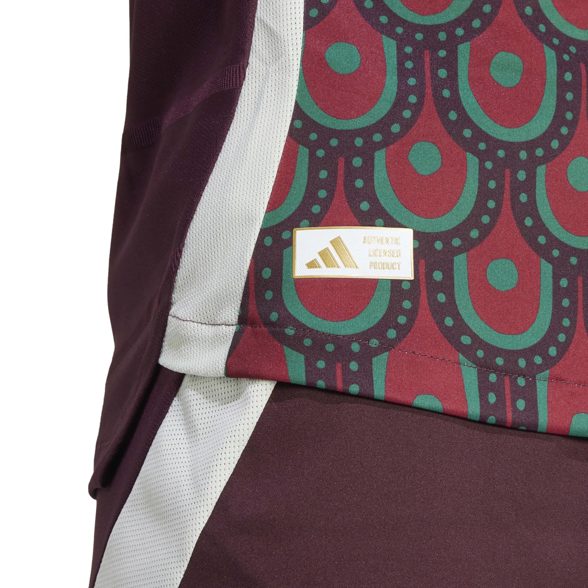 adidas 2024-25 Mexico Men's Authentic Home Jersey (Detail 1)