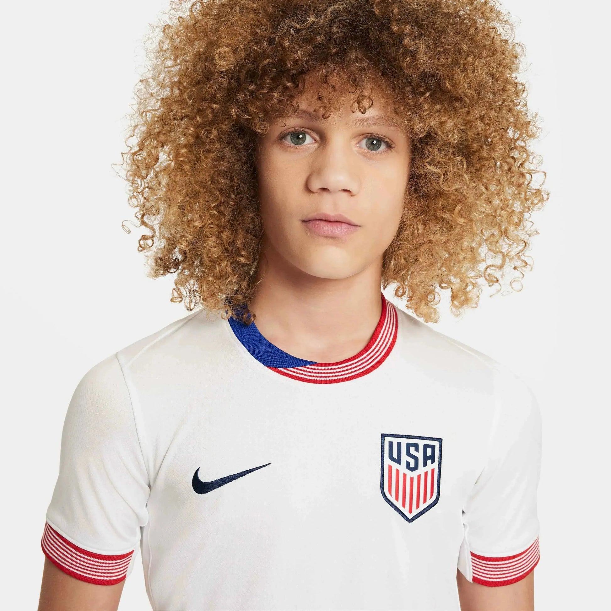 Nike 2024-25 USA Youth Stadium Home Jersey (Detail 1)