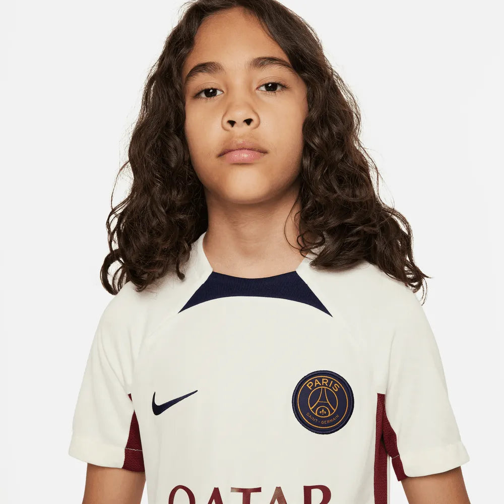 Nike 2023-24 PSG Youth Dri-Fit Knit Top (Detail 1)