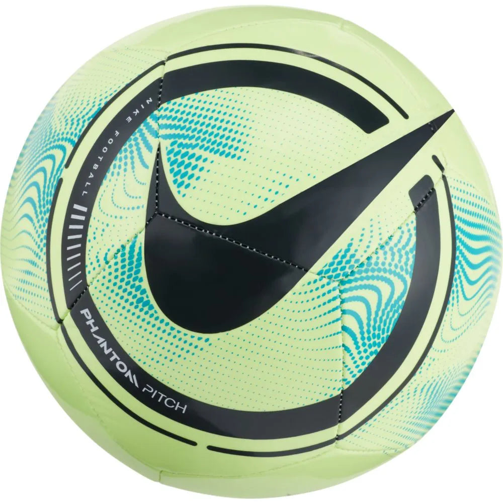 Nike Phantom Soccer Ball - Lime Glow-Black (Back)