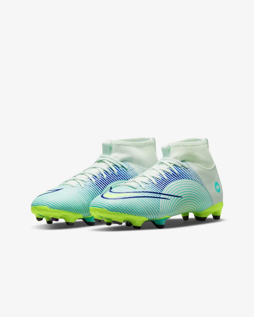 Nike JR Superfly 8 Academy MDS FGMG - Barely Green-Volt (Pair - Diagoanl)