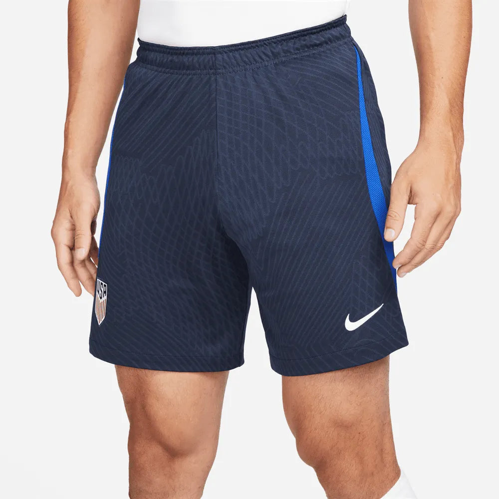 Nike 2022-23 USA Strike Short Navy-Bright Blue (Front)