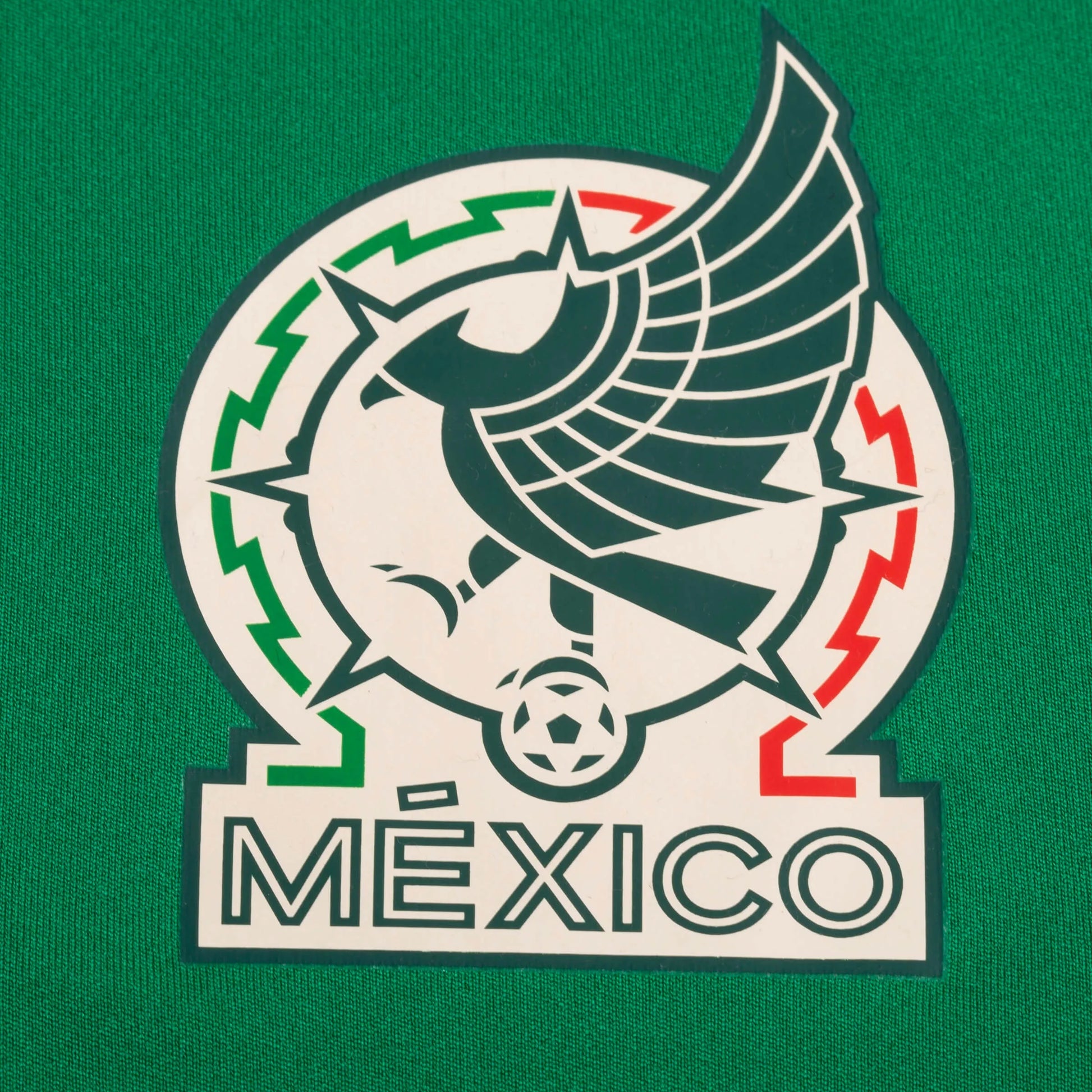 adidas 2022-23 Mexico Home Fan Shirt Green-Red (Detail 3)