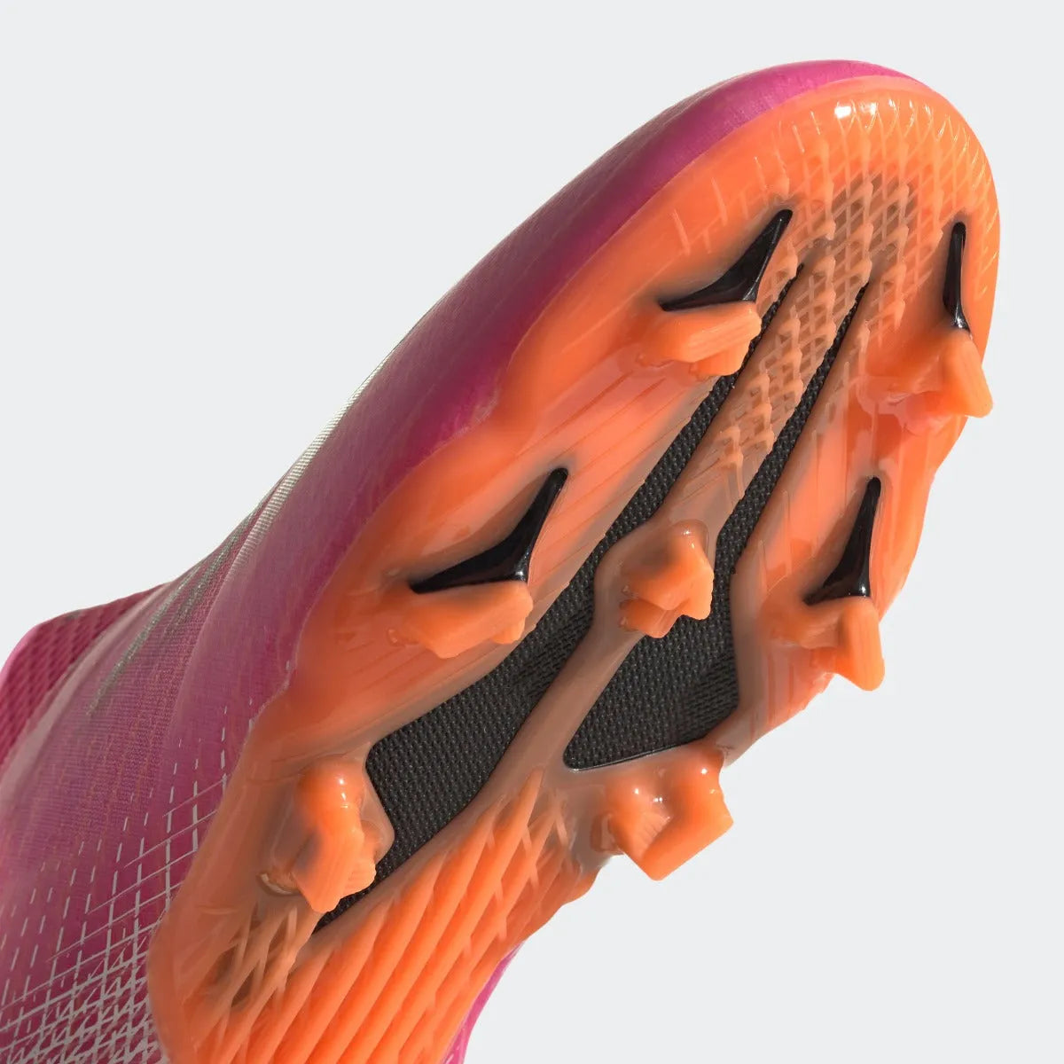 Adidas JR X Ghosted + FG - Pink-Black-Orange (Detail 2)