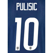 USA 2020/21 Away Pulisic #10 Youth Jersey Name Set (Main)