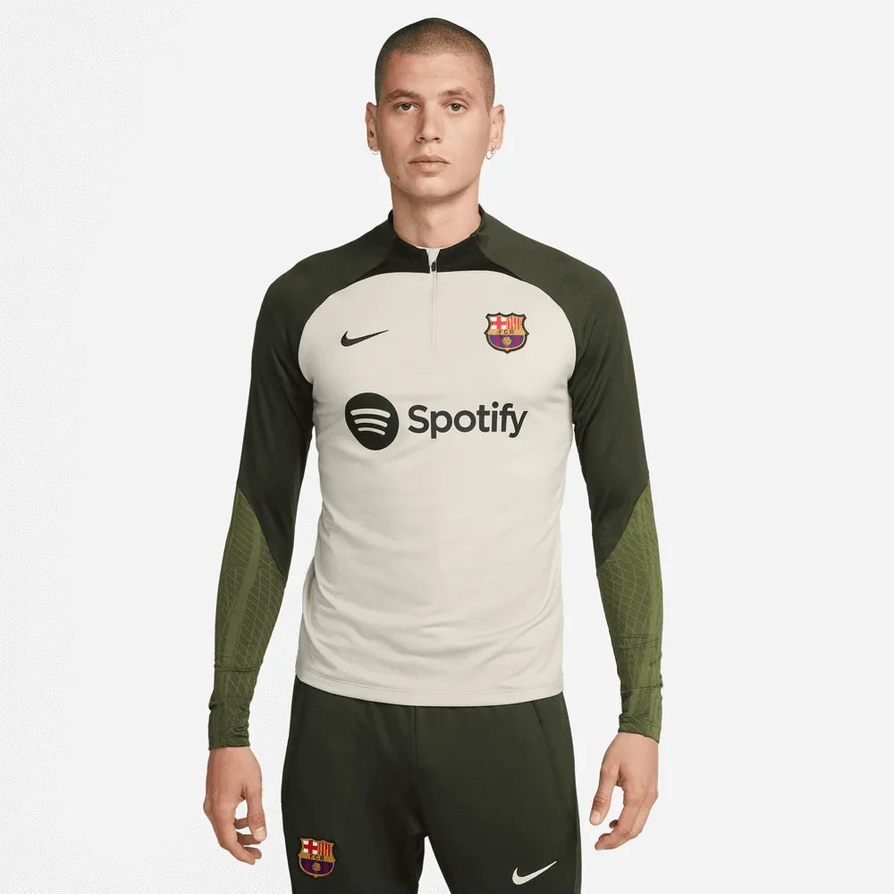 Nike 2023-24 Barcelona Men's DF Strike Drill Top (Model - Front)