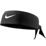Nike Dri-Fit Head Tie 3.0 Black-White (Lateral - Front)