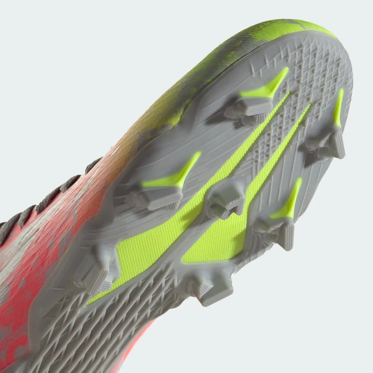 Adidas X Speedflow .3 FG - Clear Onix-White-Solar Yellow (Detail 2)