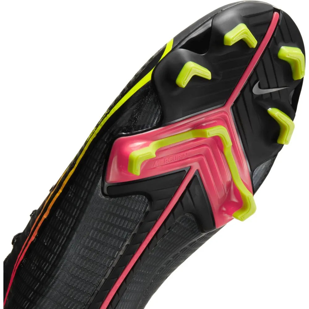 Nike Mercurial Vapor 14 PRO FG - Black-Volt-Crimson (Detail 1)