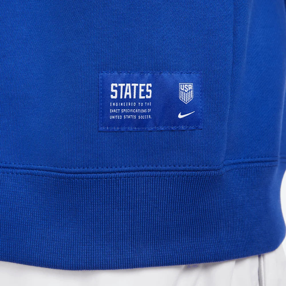 Nike 2022-23 USA Fleece Pullover Hoodie (Detail 4)