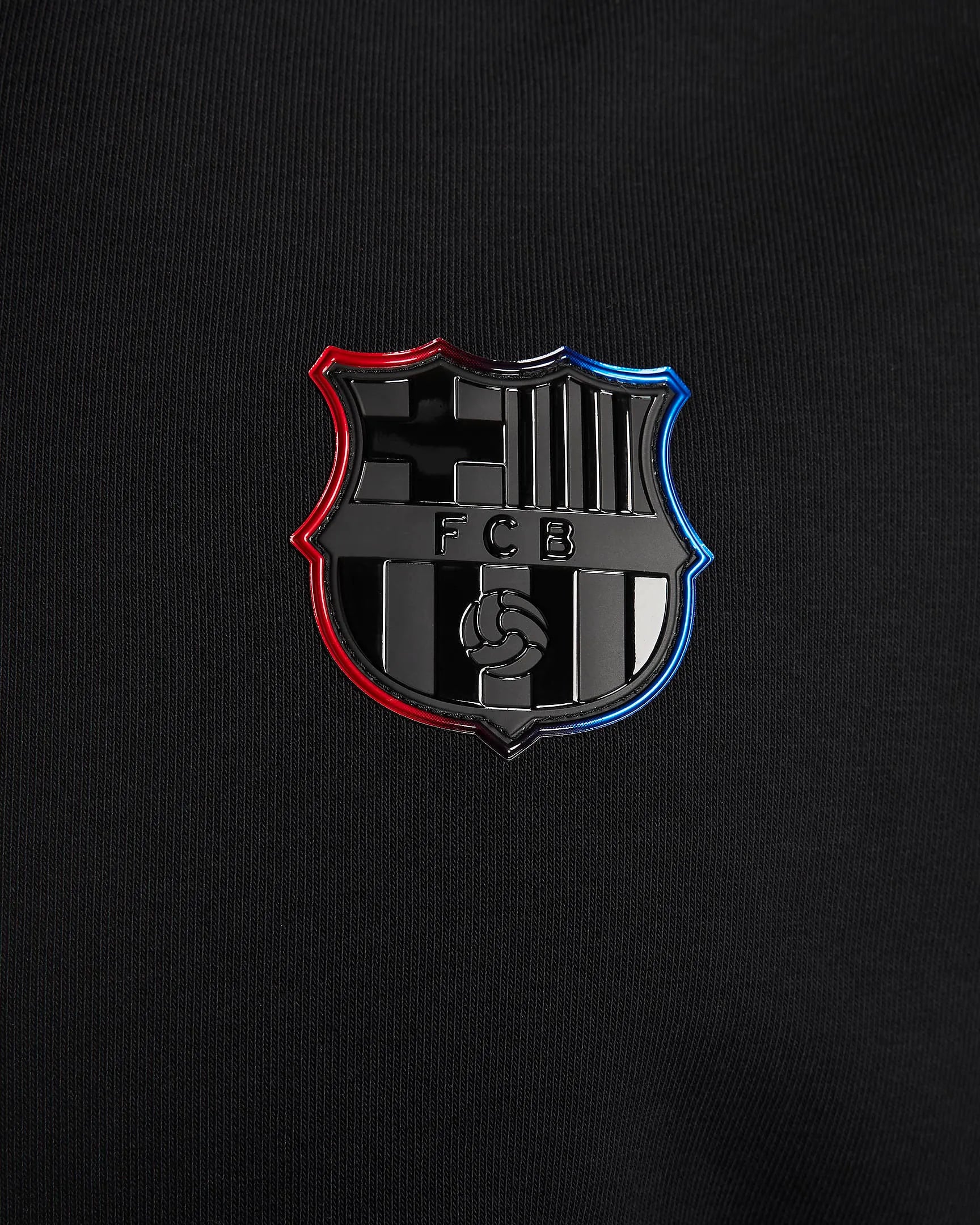 Nike 2024-25 Barcelona Men's Dri-FIT Pullover Hoodie (Detail 2)