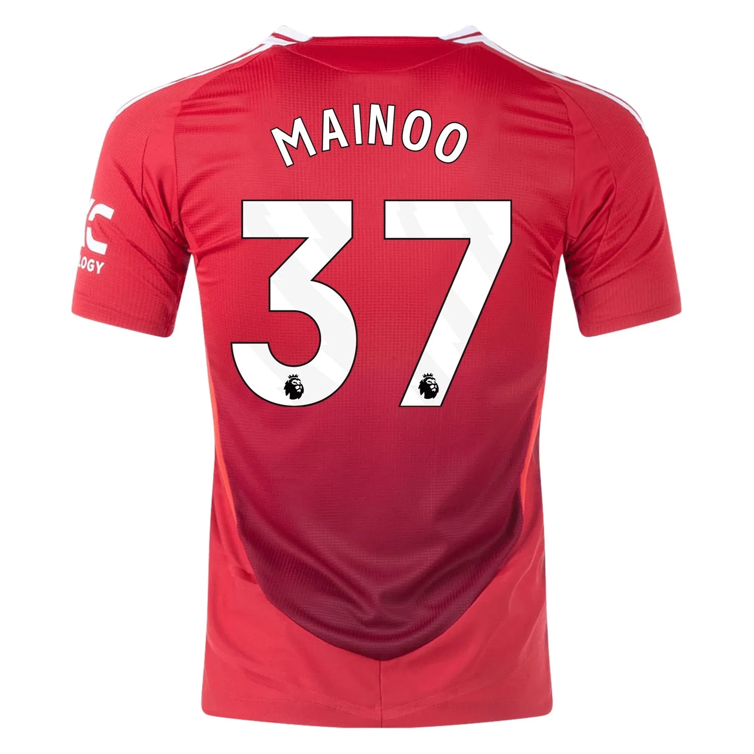adidas 2024-25 Manchester United Men's Authentic Home Jersey (Mainoo)