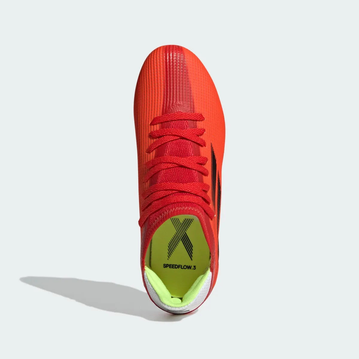 Adidas JR X Speedflow .3 FG - Red-Black (Top)