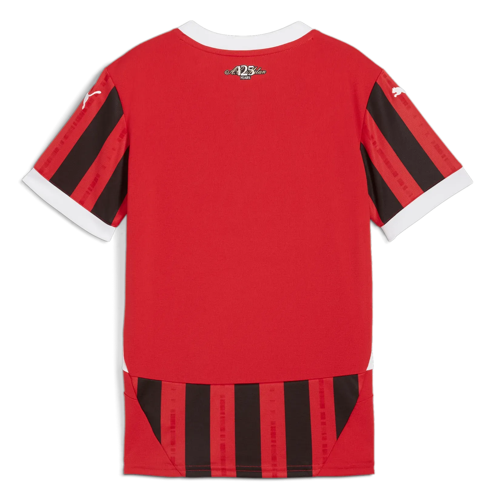 Puma 2024-25 AC Milian Youth Stadium Home Jersey (Back)