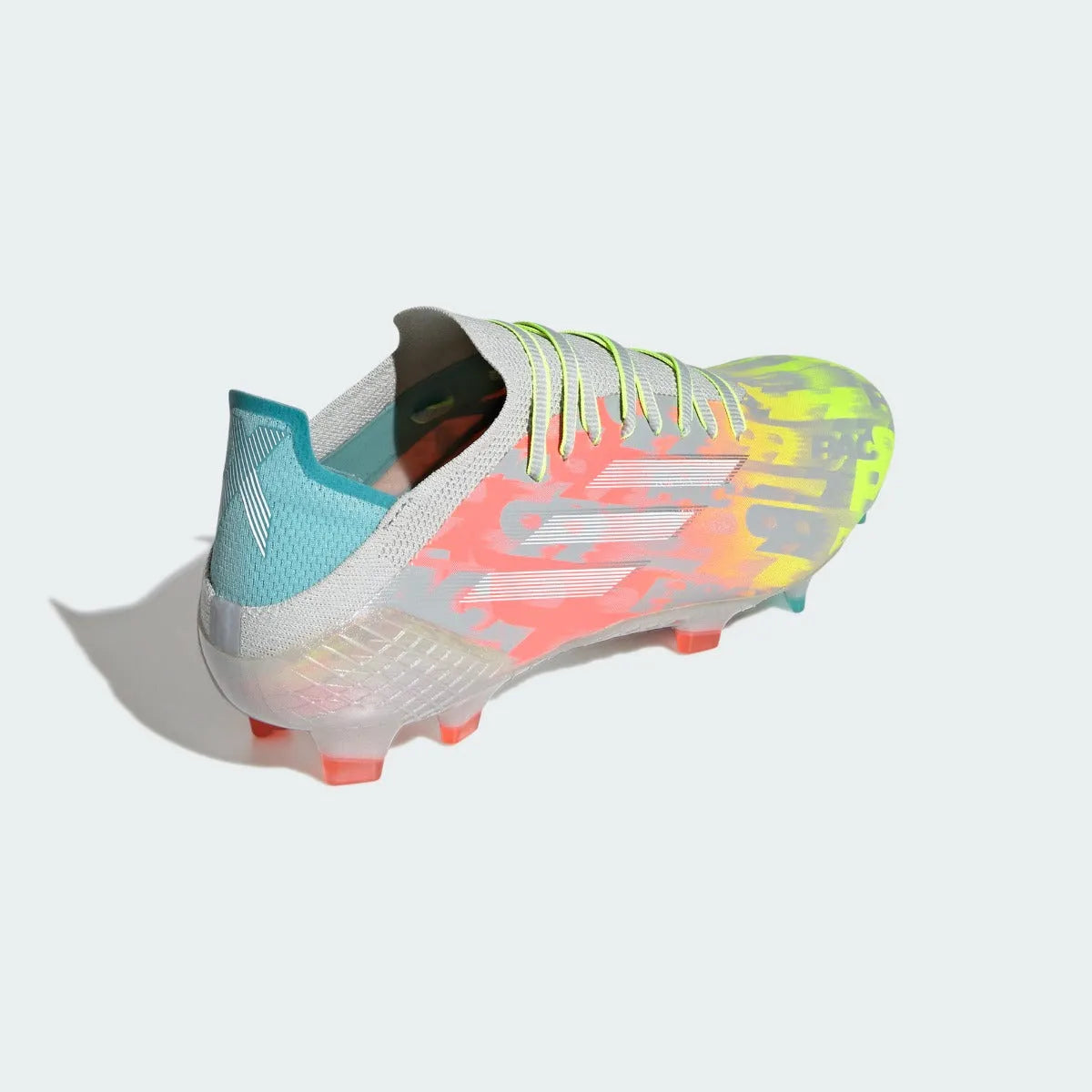 Adidas X Speedflow .1 FG - Clear Onix-White-Solar Yellow (Diagonal 2)
