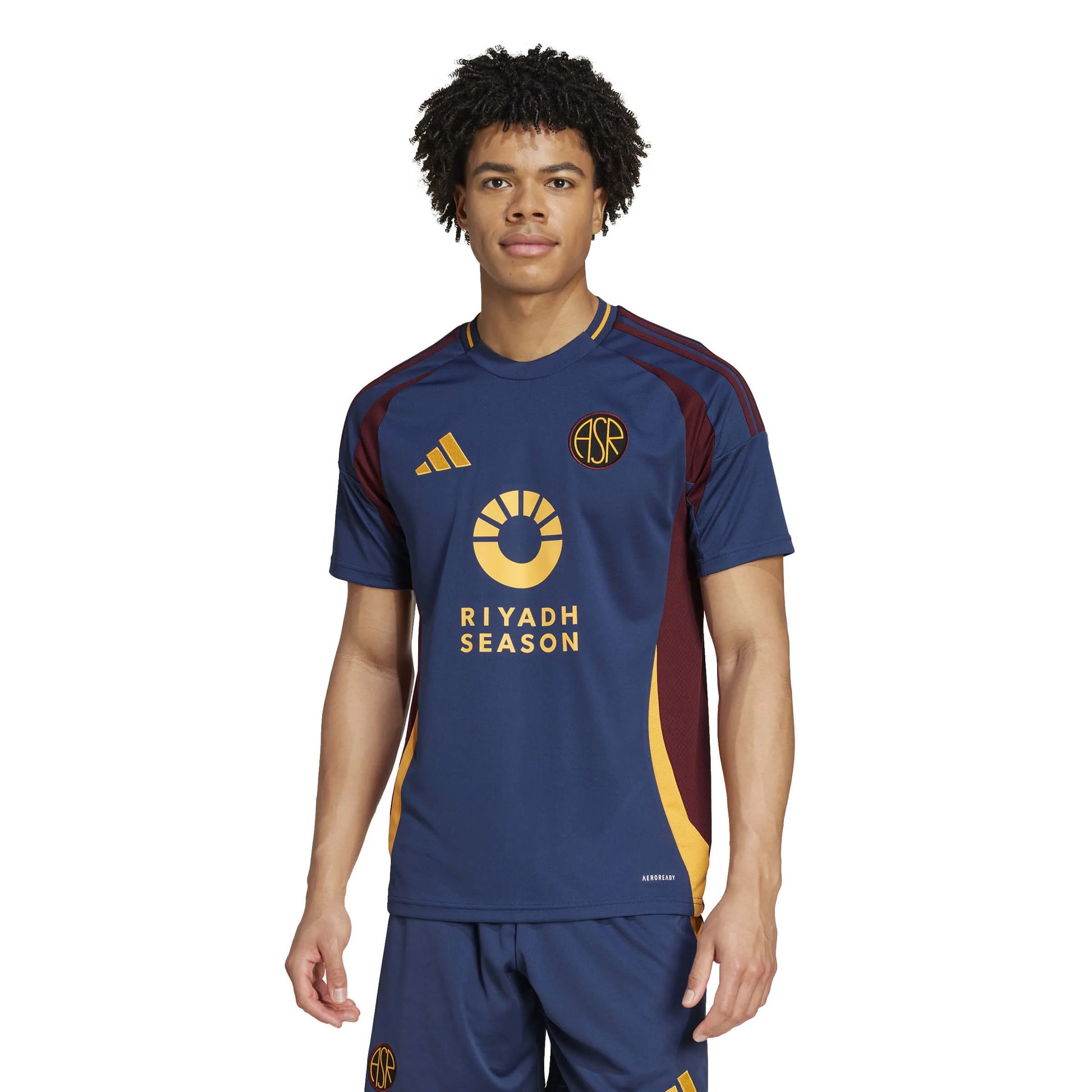 adidas 2024-25 Roma Men's Stadium Third Jersey (Model - Front)