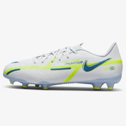 Nike JR Phantom GT2 Academy FG-MG - Grey-Blue (Side 1)