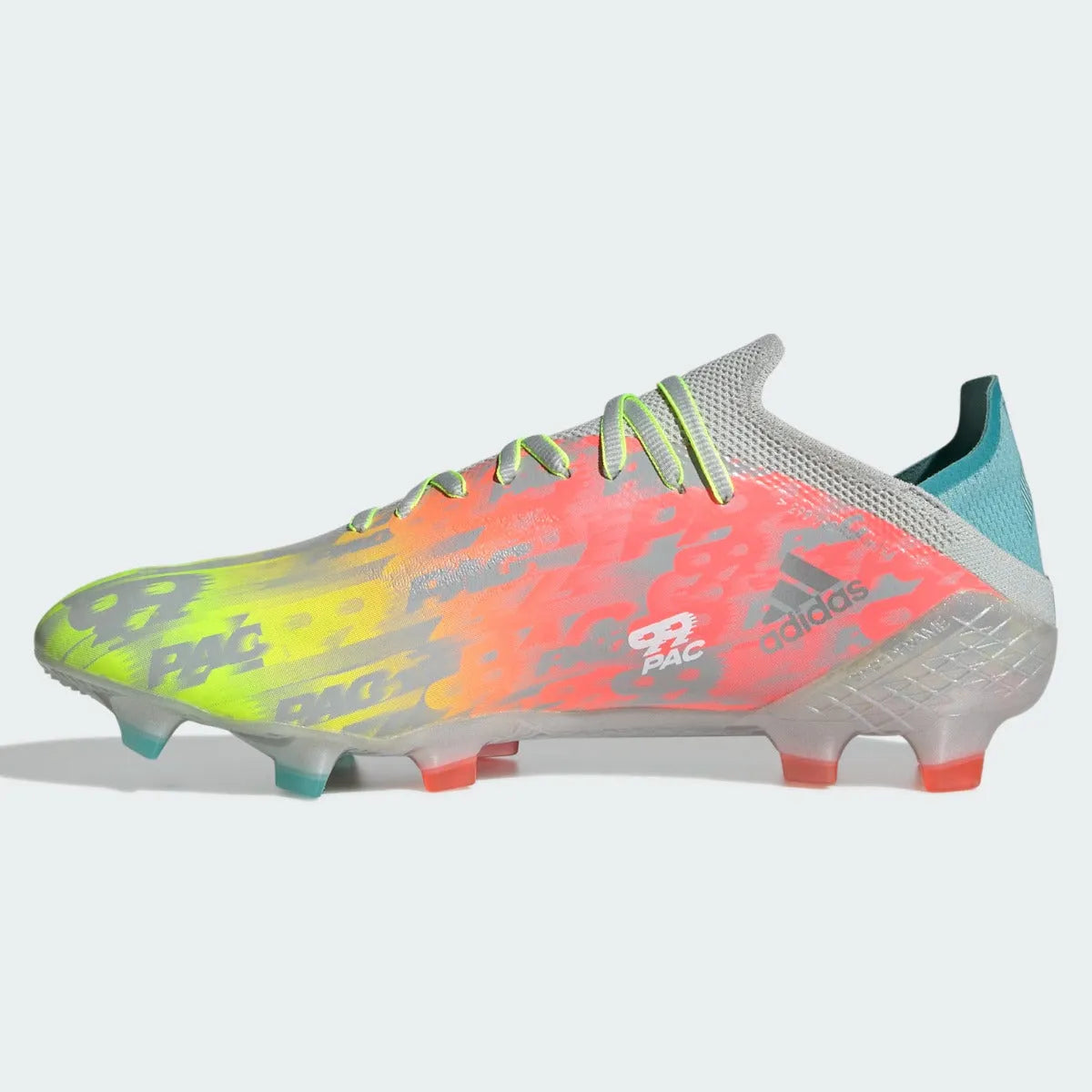Adidas X Speedflow .1 FG - Clear Onix-White-Solar Yellow (Side 2)