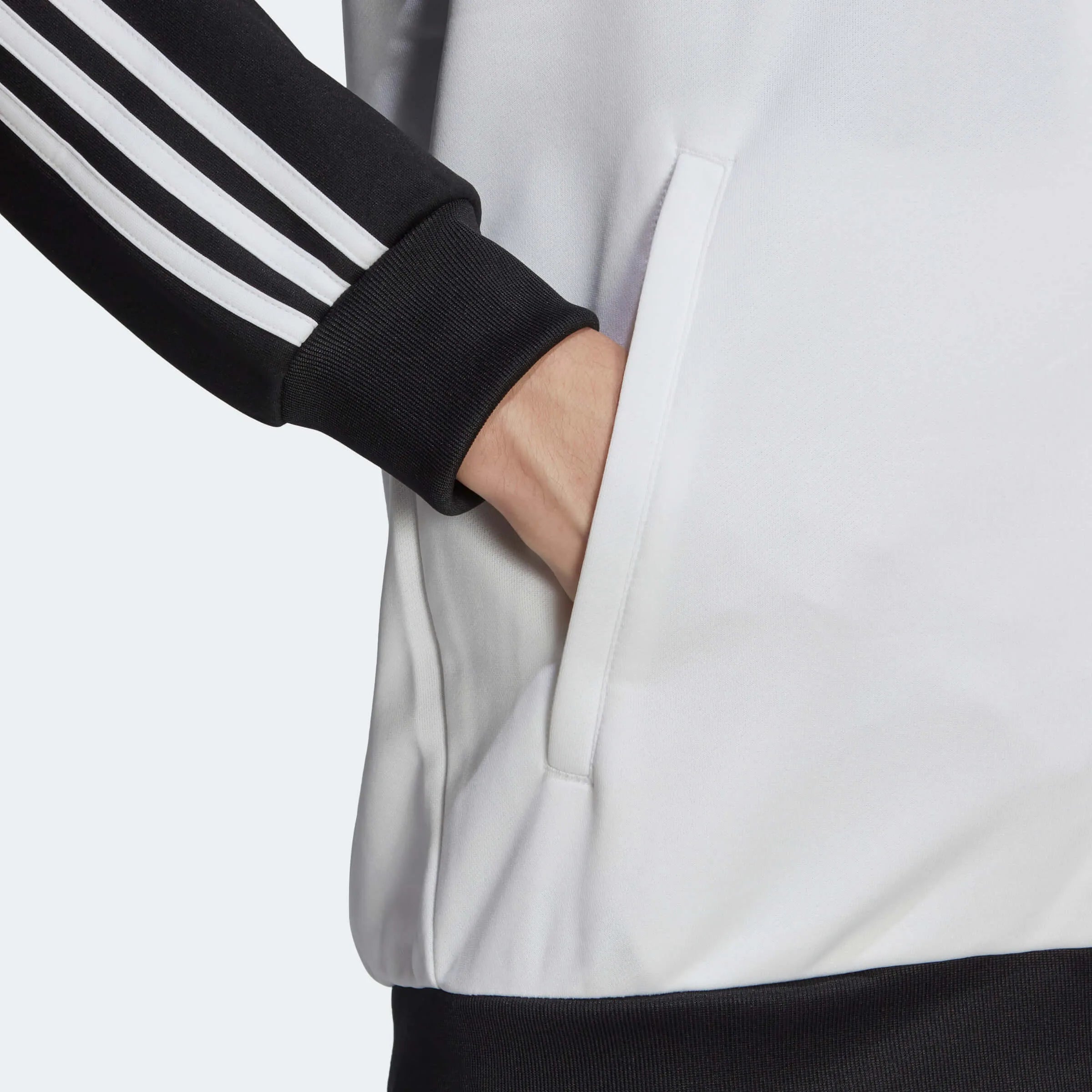 adidas 2022-23 Germany DNA Track Top - Black-White (Detail 2)