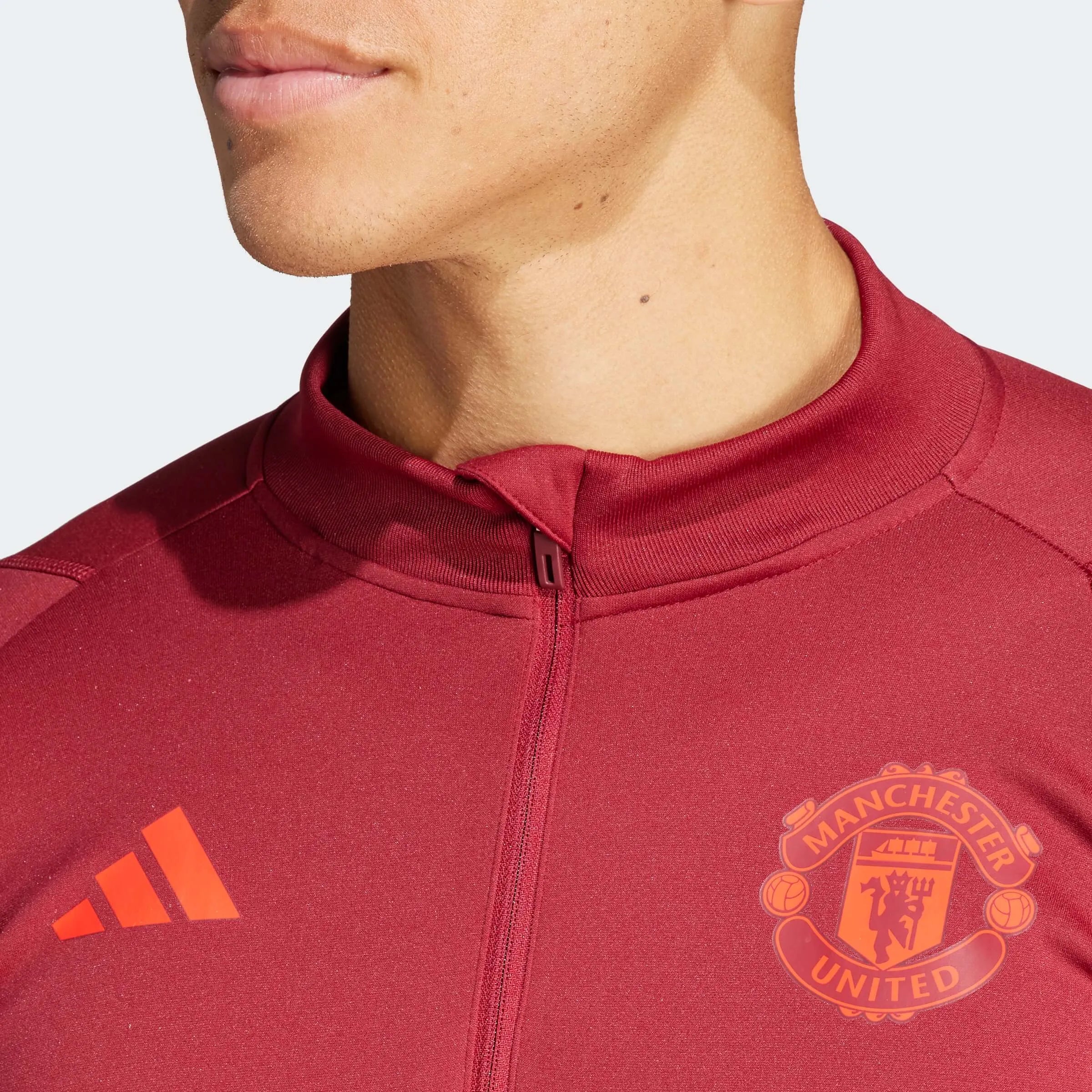 adidas 2023-24 Manchester United Men's EU Tiro 23 Training Top (Detail 1)