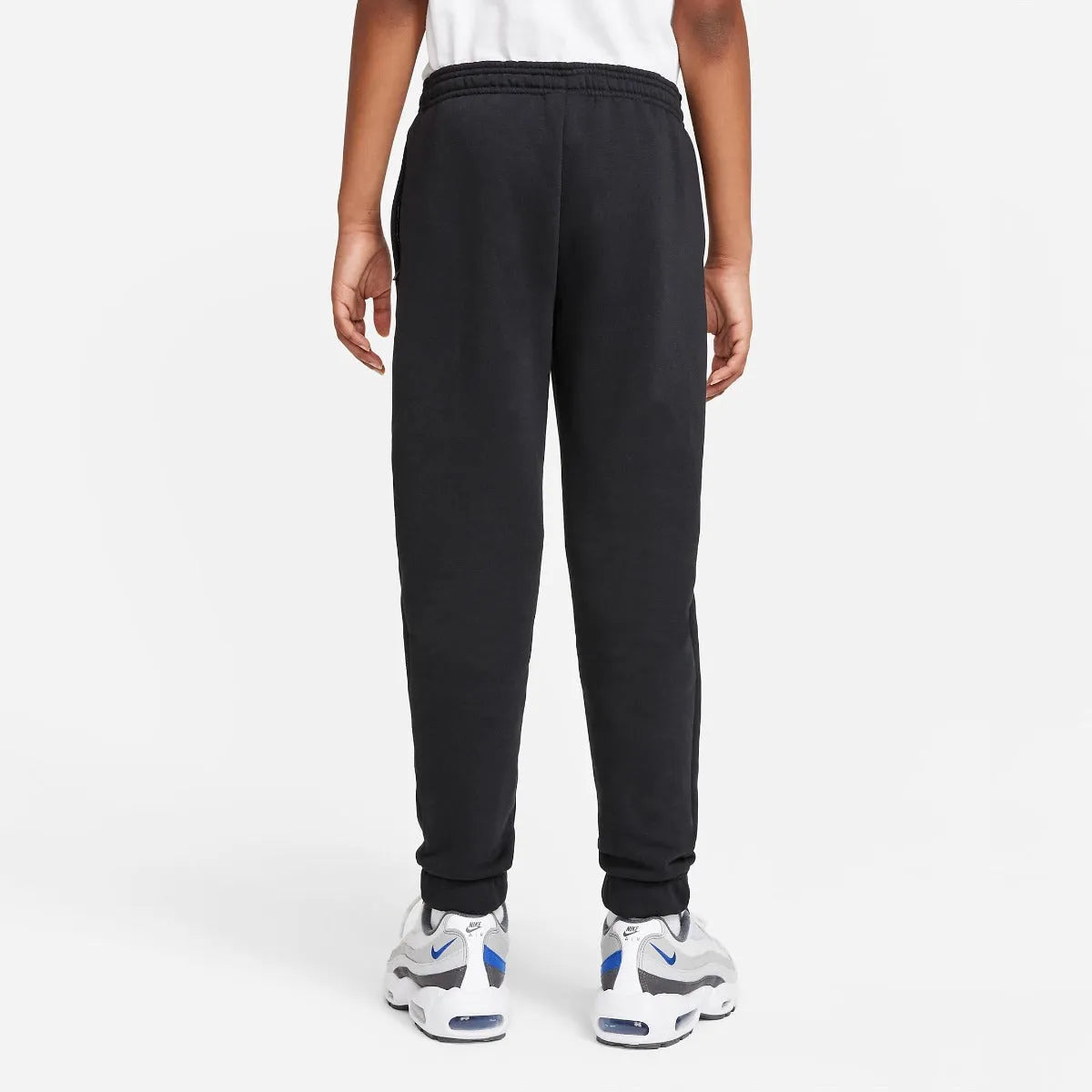 Nike 2022 PSG Youth GFA Fleece Pants - Black-Red (Model - Back)