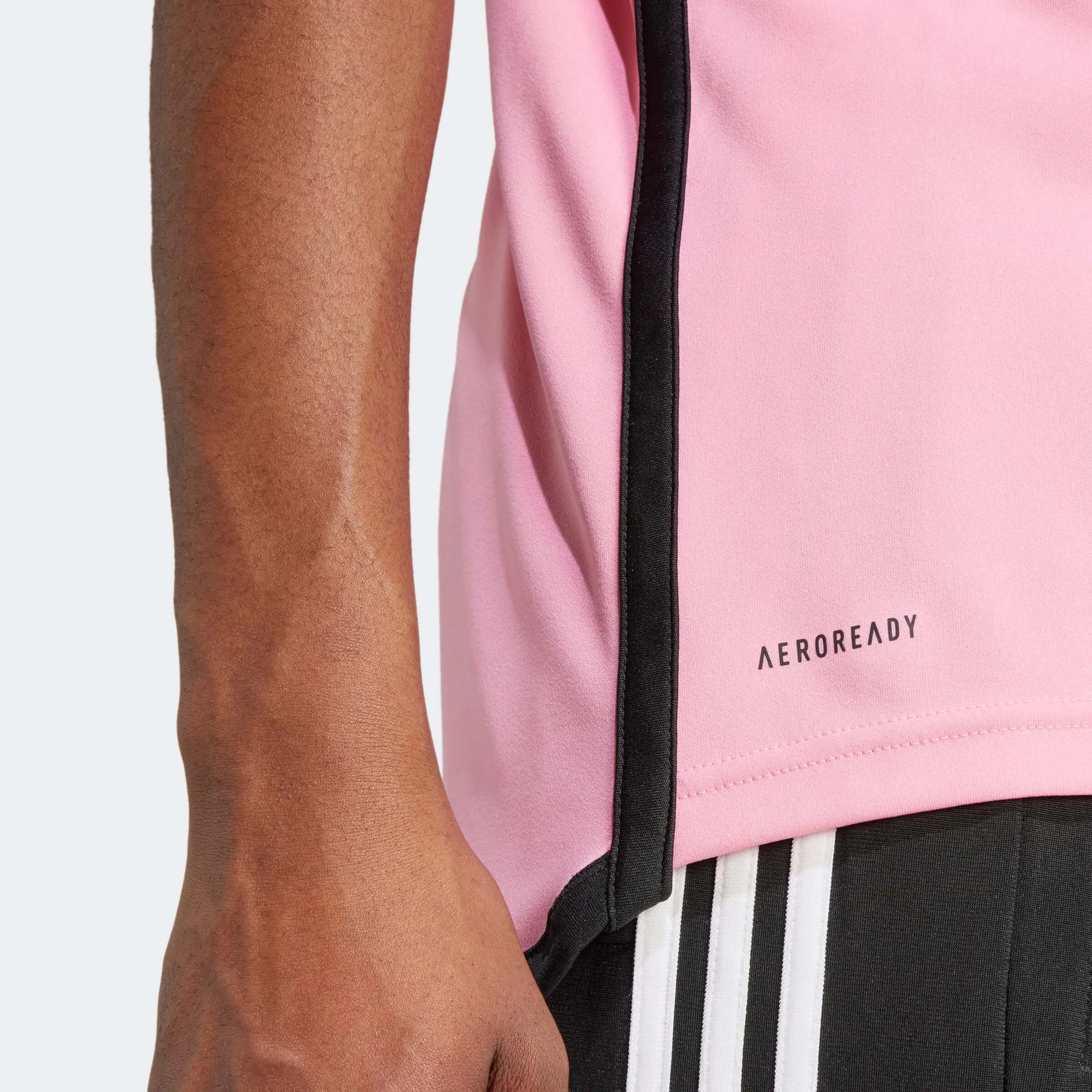 adidas 2024-25 Inter Miami Men's Messi #10 Stadium Home Jersey (Detail 2)