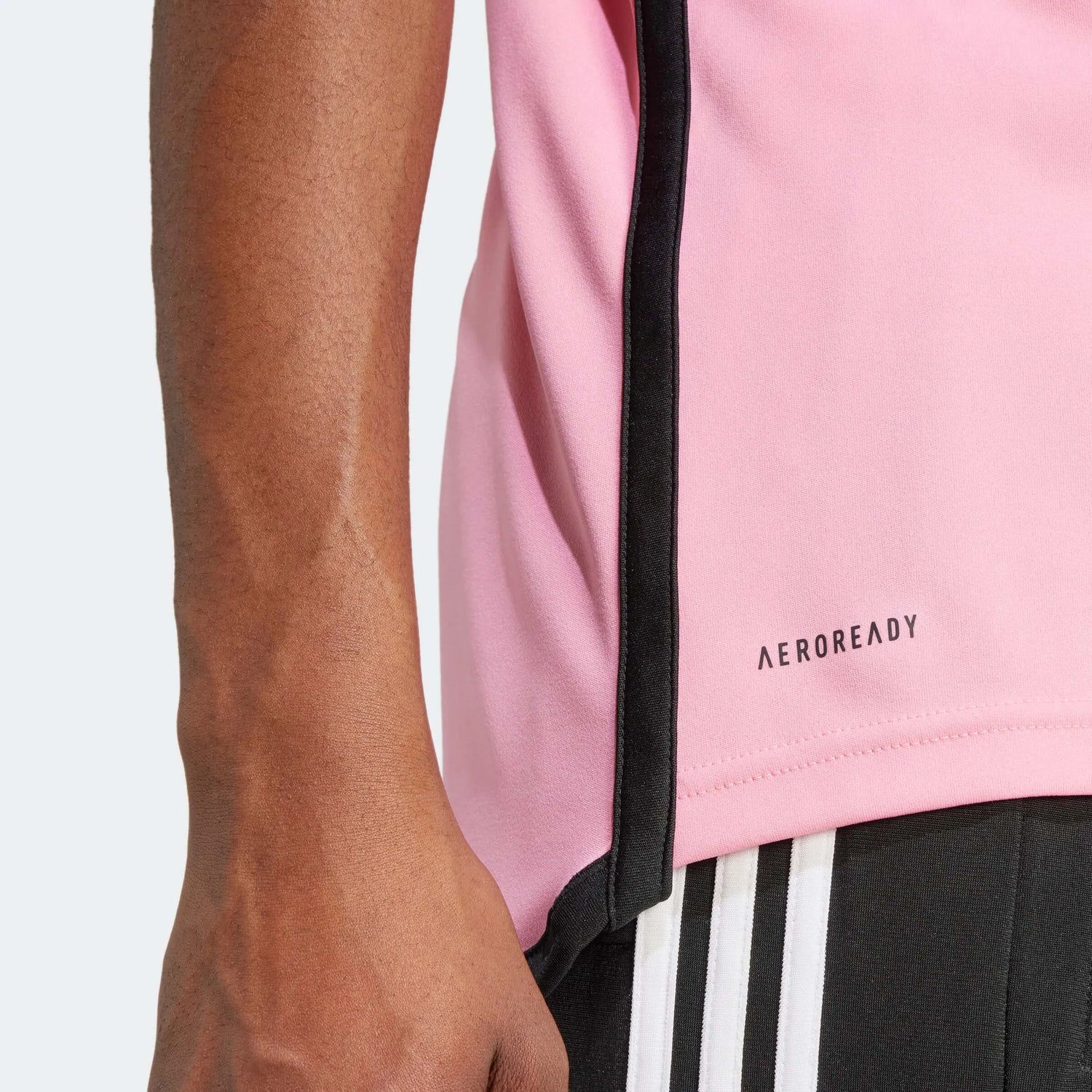adidas 2024-25 Inter Miami Men's Messi #10 Stadium Home Jersey (Detail 2)