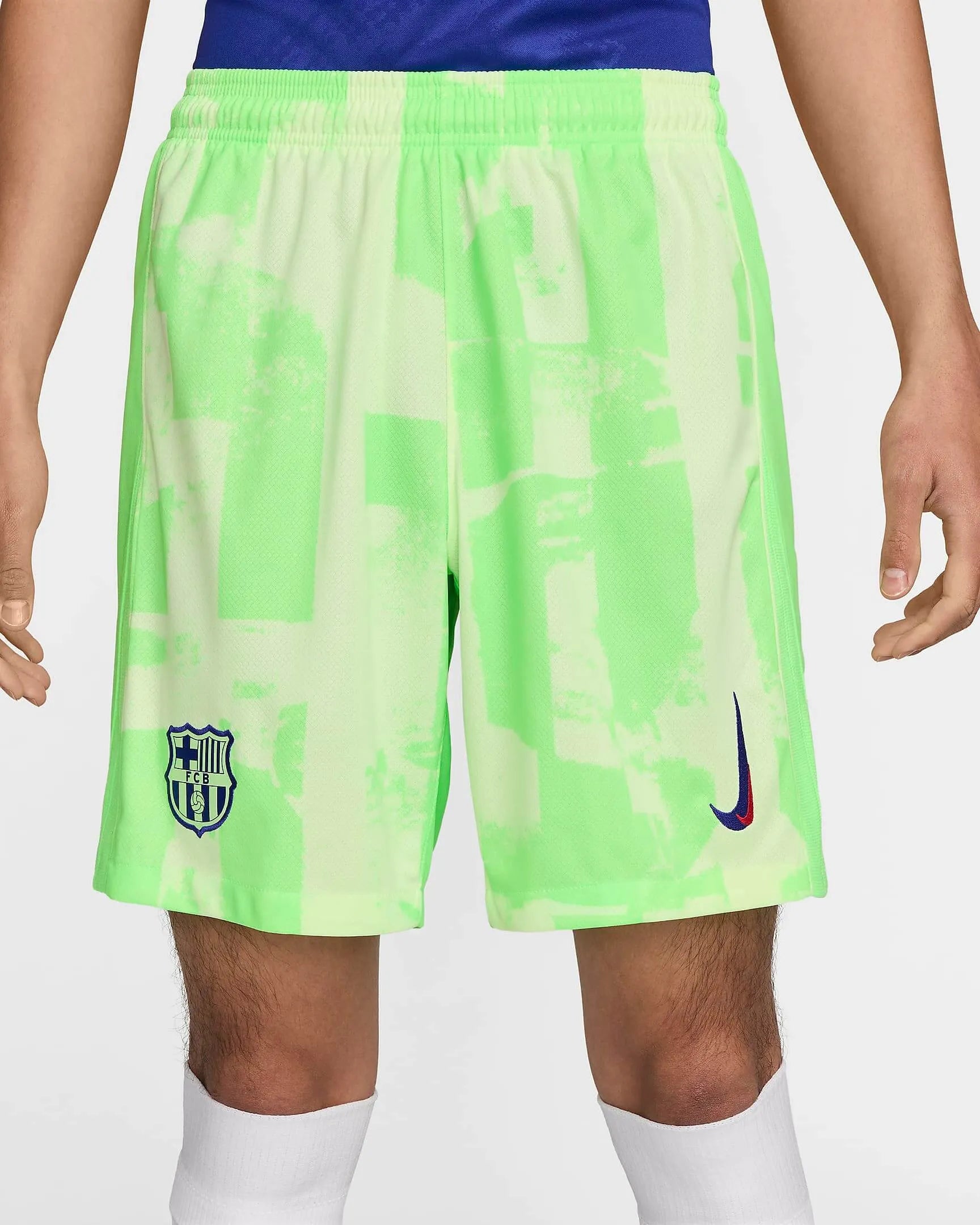 Nike 2024-25 Barcelona Men's Stadium Third Shorts (Front)
