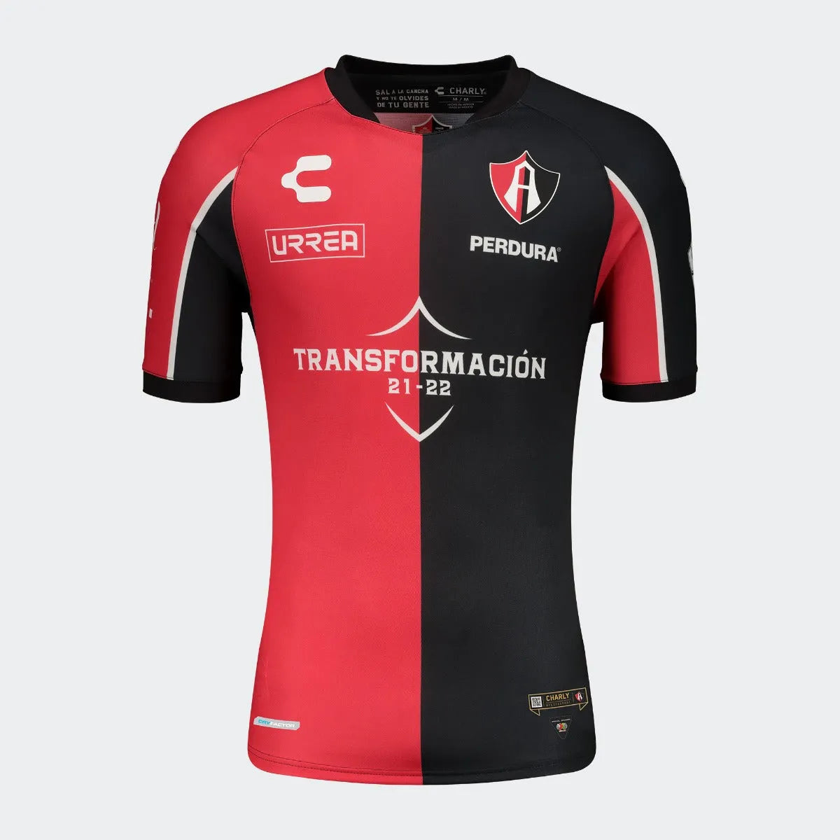 Charly 2021-22 Atlas Home Jersey - Red-Black (Front)
