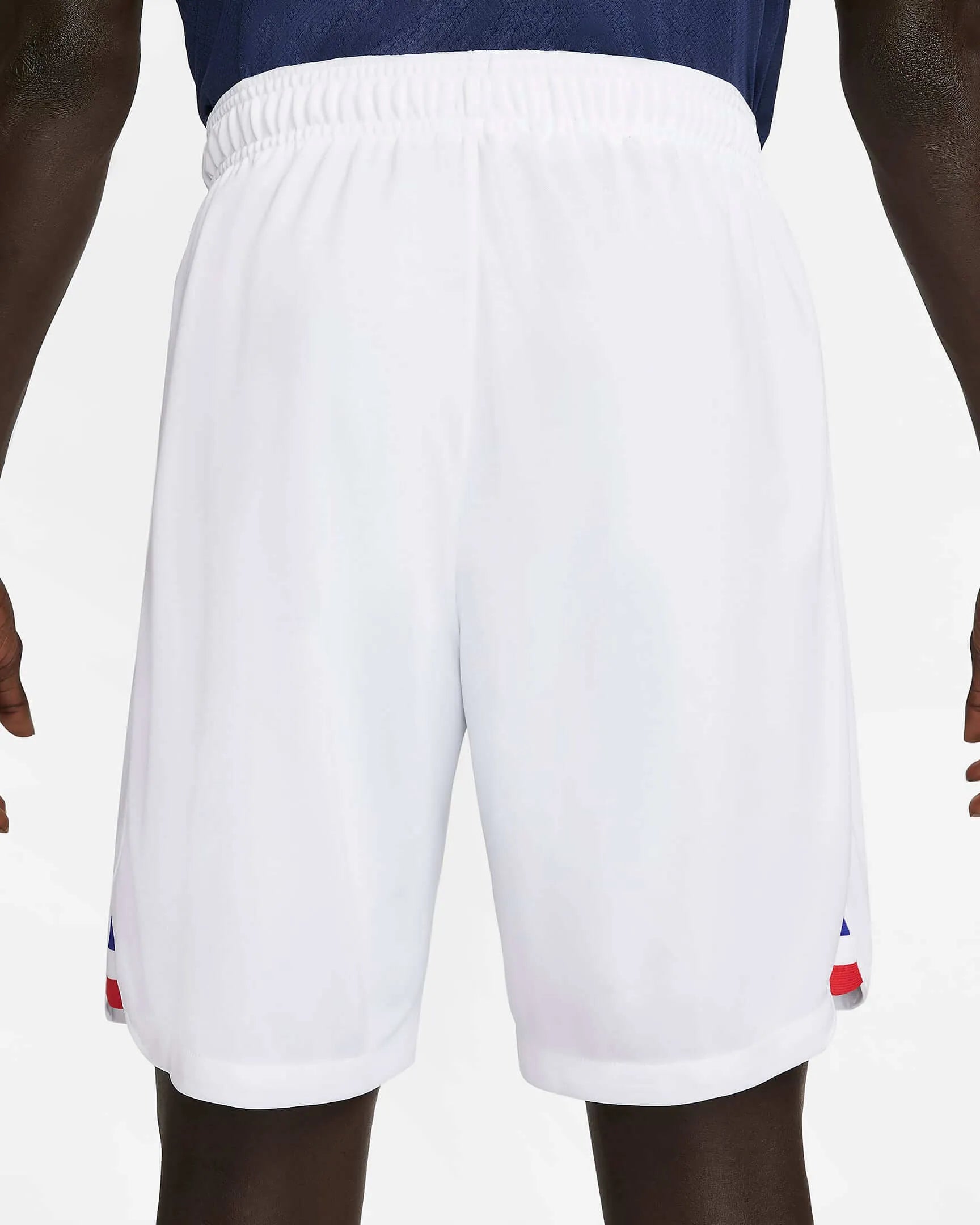 Nike 2022-23 France Home Shorts - White (Back)