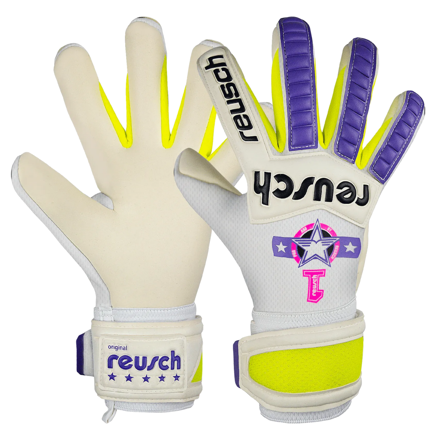 Reusch Legacy Pro AM Silver Goalkeeper Gloves (Pair)