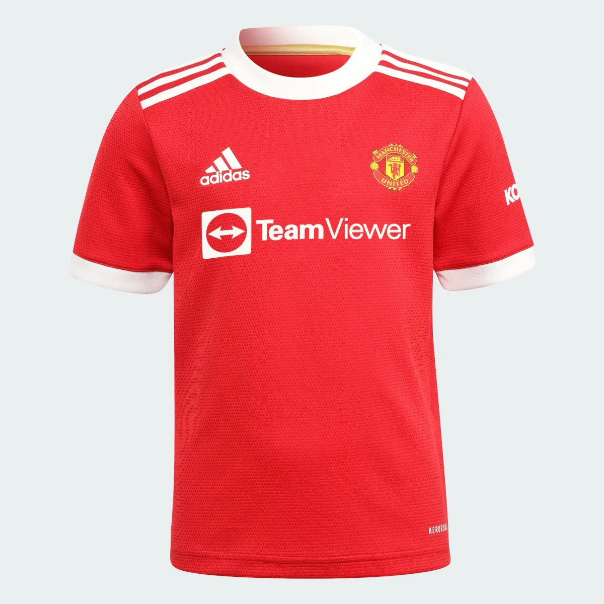 Adidas 2021-22 Manchester United Home MINI Set - Red-White (Shirt - Front)