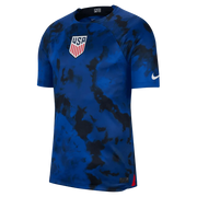 Nike 2022/23 USA Away Jersey Bright Blue-White (Front)