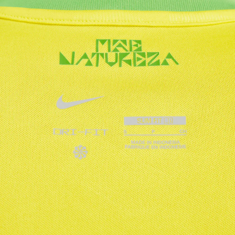 Nike 2023-24 Brazil Women's Stadium Home Jersey (Detail 4)