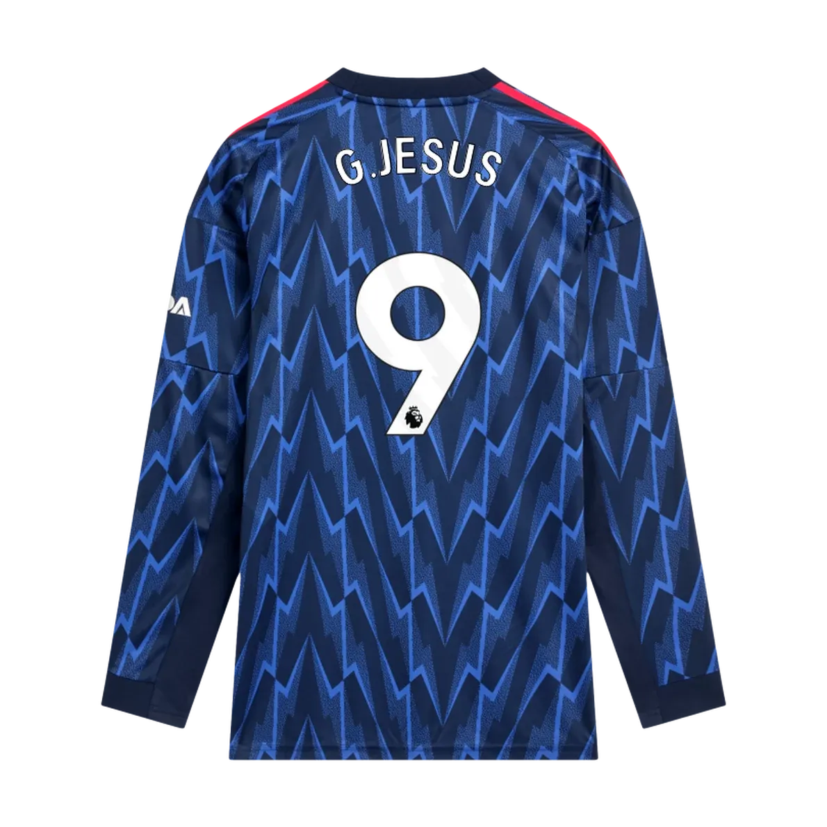 adidas 2025-26 Arsenal Men's Stadium Away Long-Sleeve Soccer Jersey (G. Jesus)