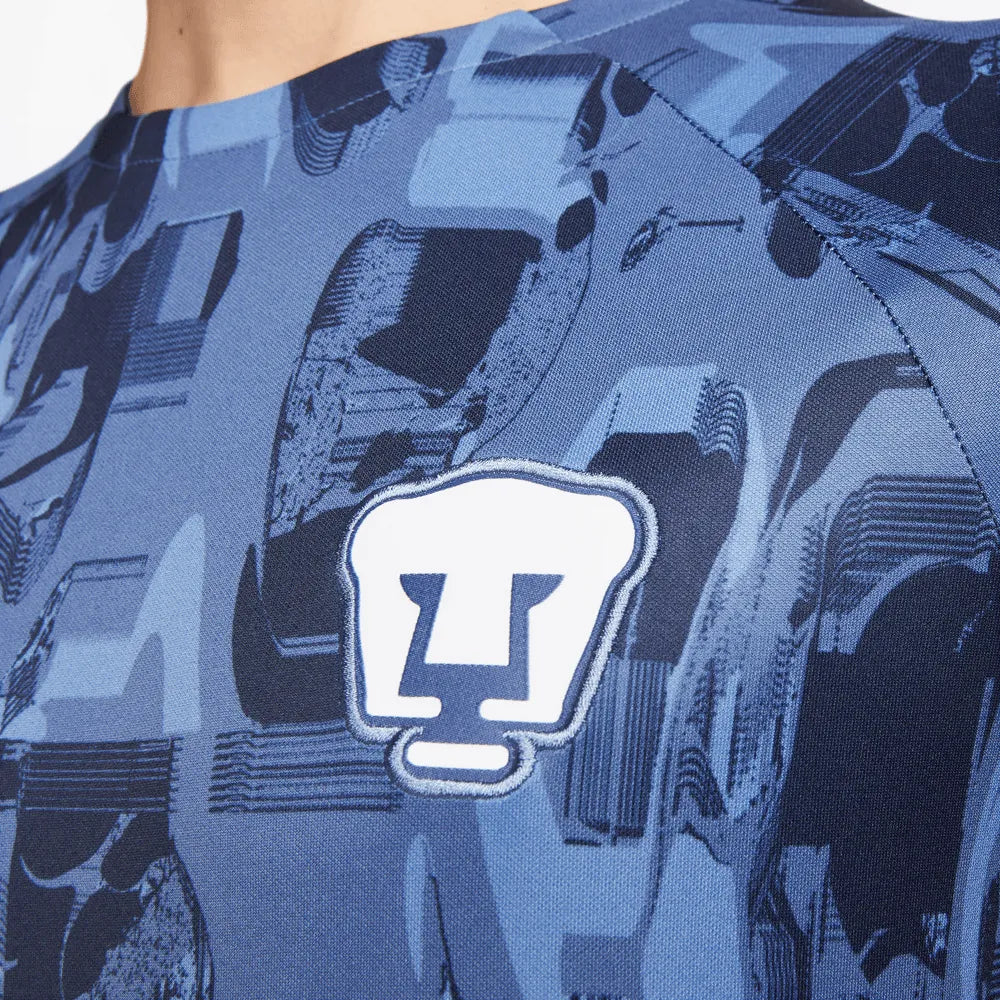 Nike 2023-24 Pumas Men's Academy Pro Pre-Match Jersey (Detail 2)