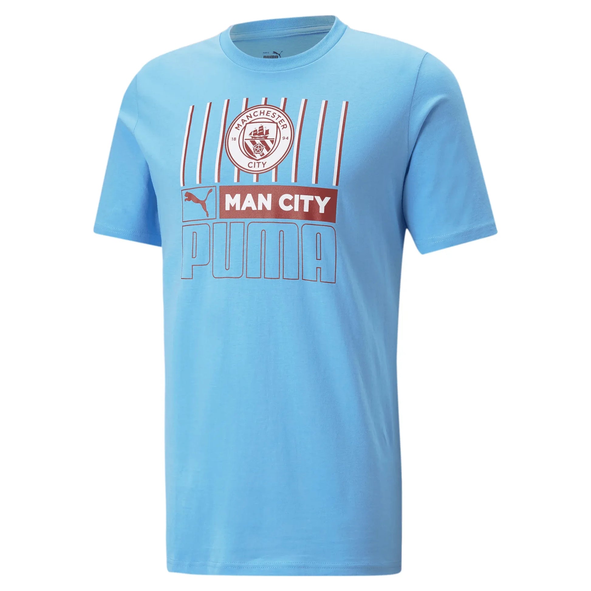 Puma 2022-23 Manchester City Men's FTBL Core Tee (Front)