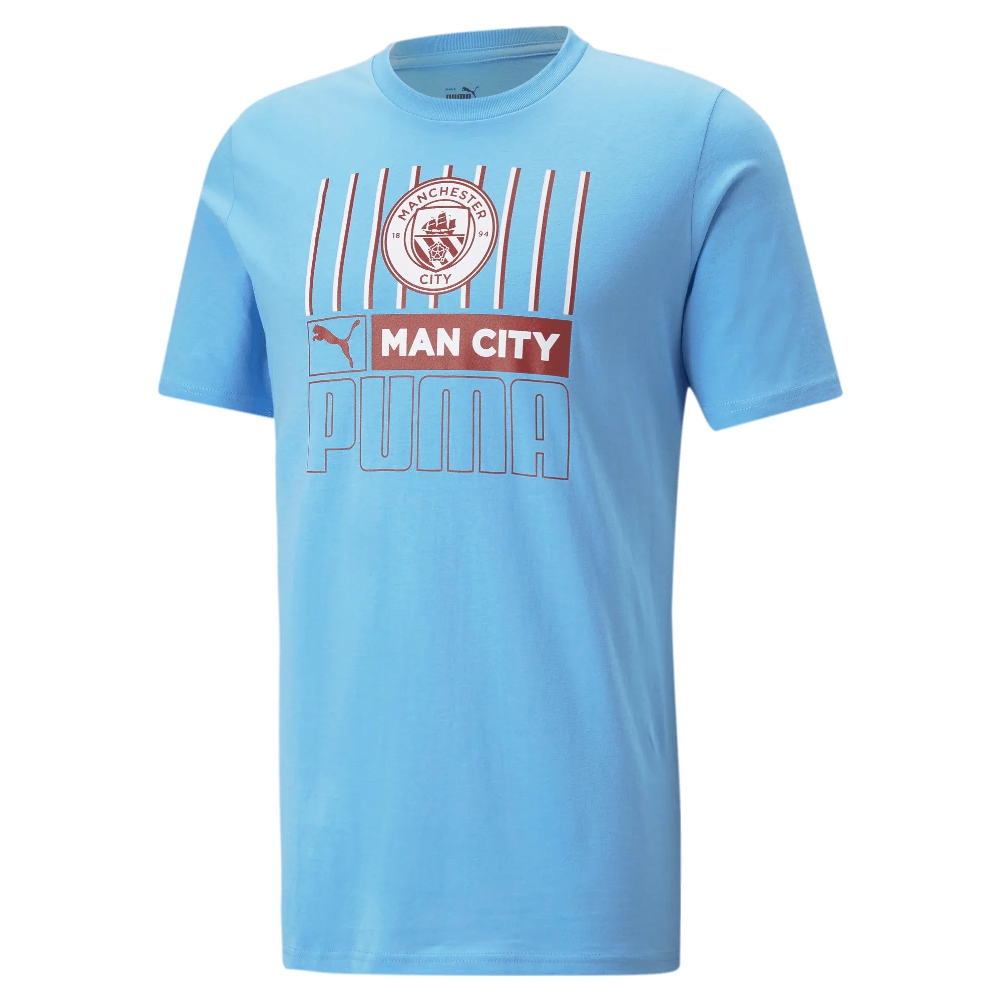 Puma 2022-23 Manchester City Men's FTBL Core Tee (Front)