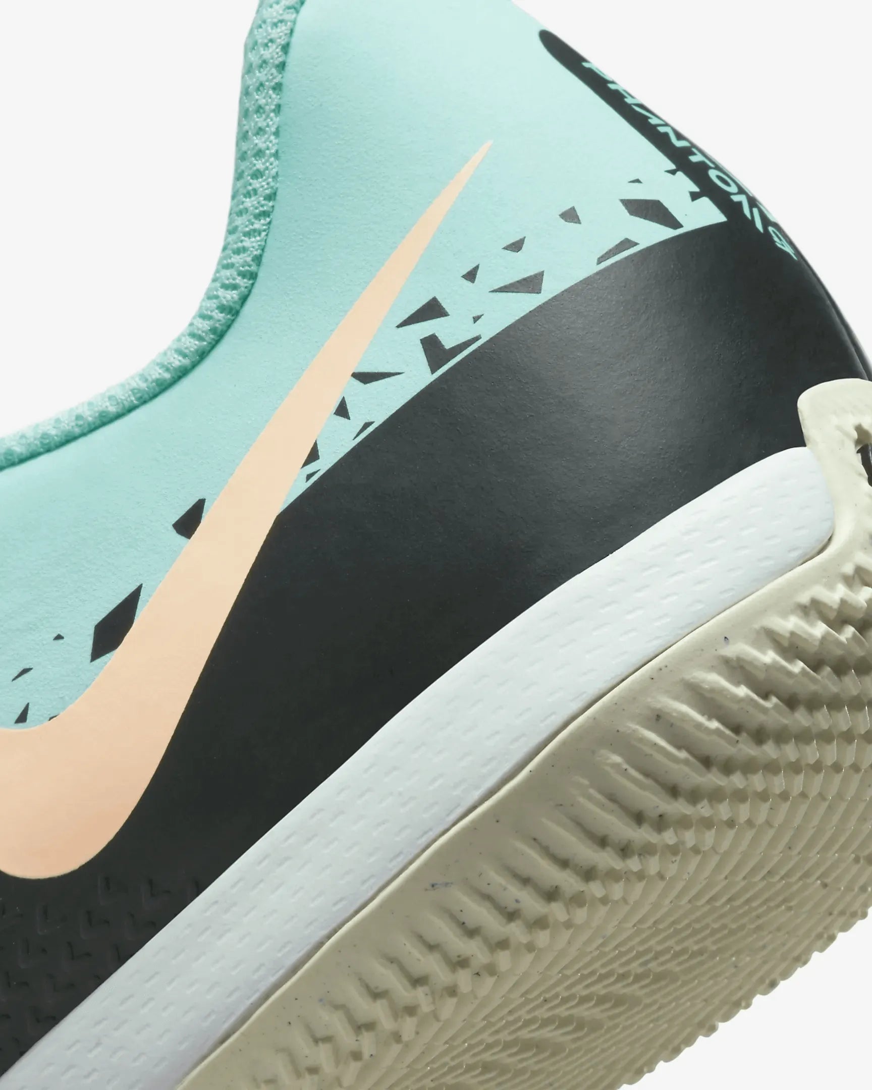 Nike JR Phantom GT2 Academy Indoor - Glacier Ice-Black (Detail 2)