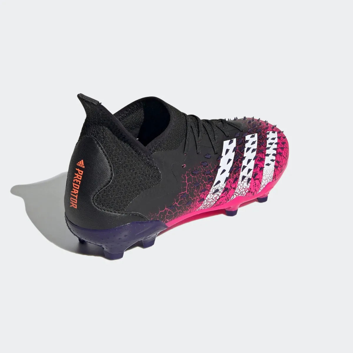 Adidas JR Predator Freak .1 FG - Black-Pink-Purple (Diagonal 2)
