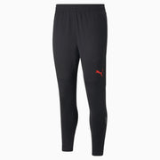 Puma 2022-23 AC Milan Training Pants - Black-Red (Front)